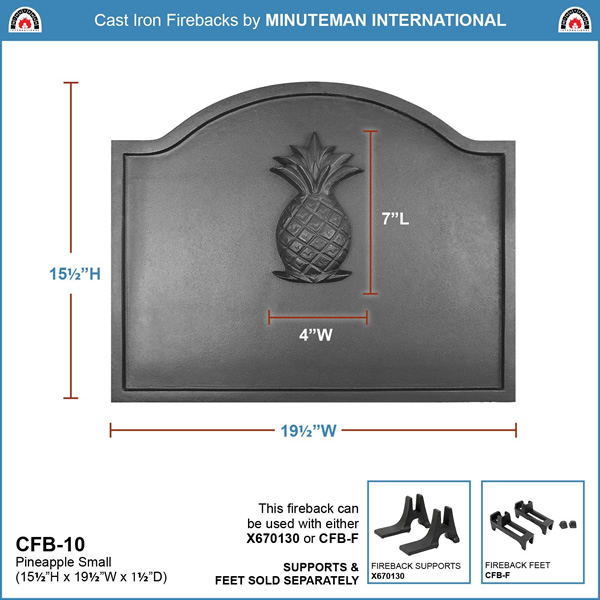 Minuteman CFB-10 Small Pineapple Fireback