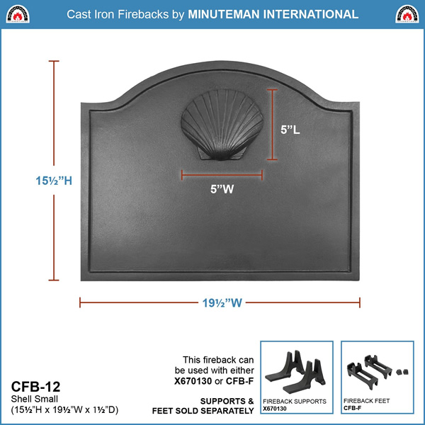 Minuteman CFB-12 Small Shell Fireback