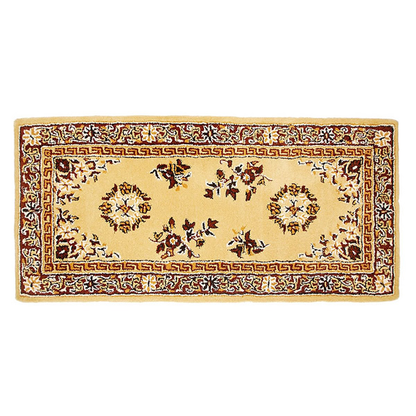 Minuteman H-31 56x26 Inch Beige Oriental Rectangular Rug