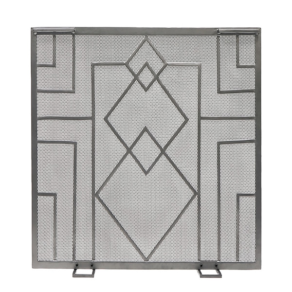 Minuteman SSW-17 38x30 Inch Wright Design Fireplace Screen