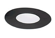 6 Inch Black Stovepipe Trim Collar