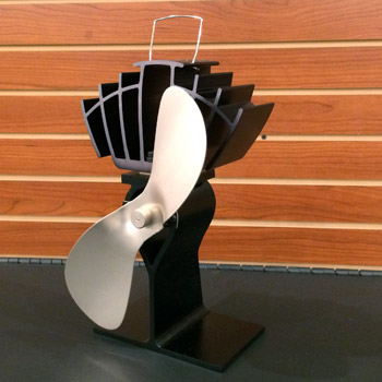 Heat Powered UltrAir Ecofan with Nickle Blades