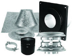 DuraVent PelletVent Pro Flat Ceiling Vertical Kits