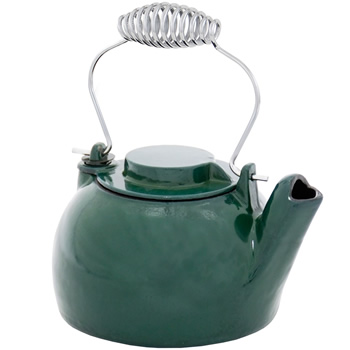 Minuteman T-16-GR Green Enameled Humidifying Kettle