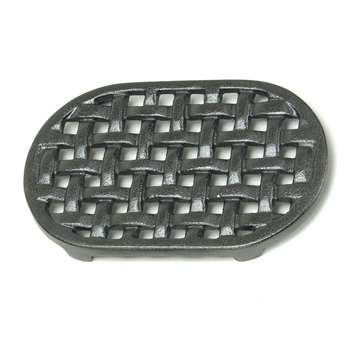 Minuteman TWI-04 Oval Cast Iron Lattice Trivet